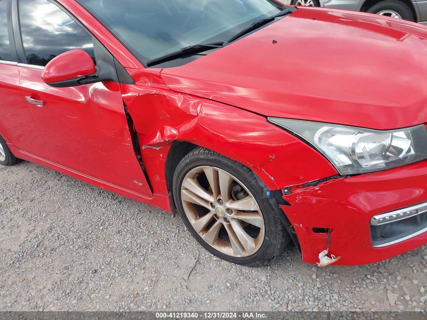 2015 CHEVROLET CRUZE VIN: 1G1PG5SBXF7248559