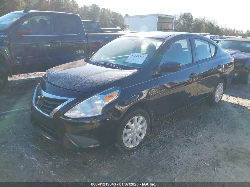 Vin: 3n1cn7ap6hl812293, lot: 41709661, nissan versa 1.6 s+ 20172