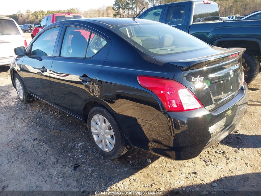 Vin: 3n1cn7ap6hl812293, lot: 41709661, nissan versa 1.6 s+ 20173