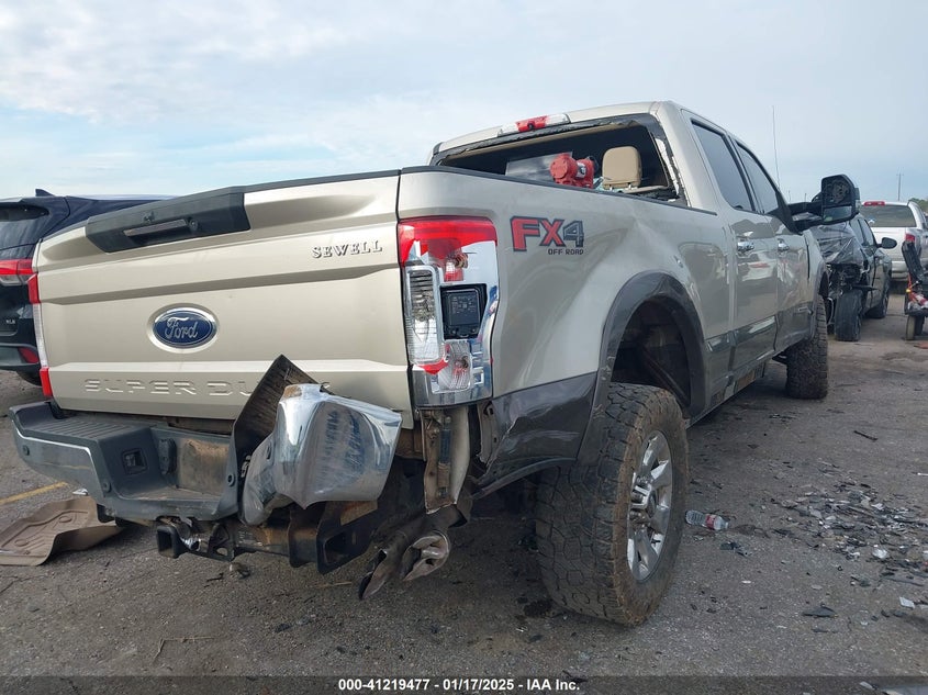 2017 FORD F-250 LARIAT - 1FT7W2BT0HED92024