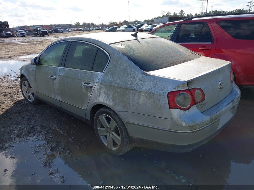 2008 VOLKSWAGEN PASSAT VIN: WVWAK73C08P106013