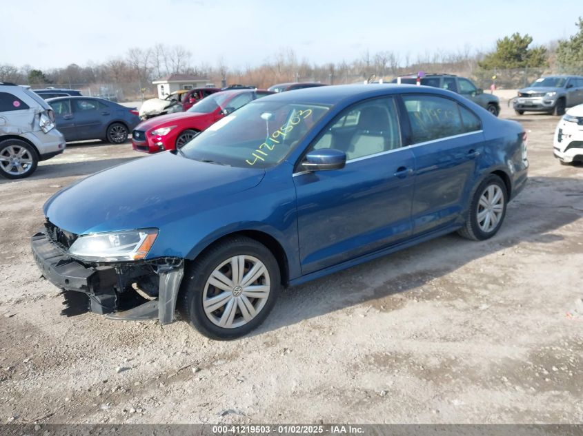 VIN 3VW2B7AJ5HM378680 2017 VOLKSWAGEN JETTA no.2