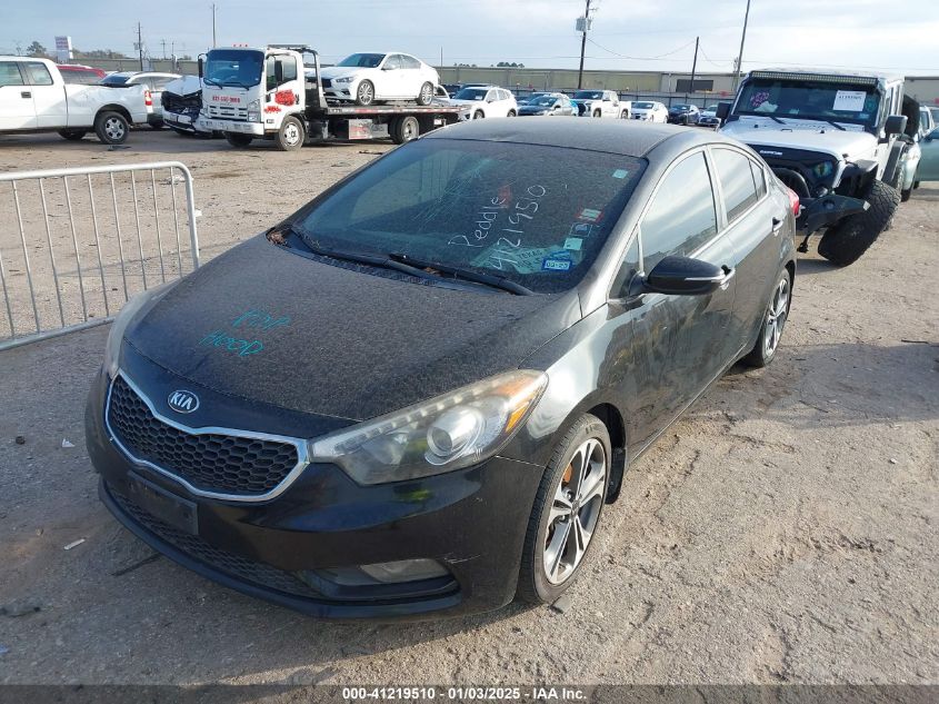 VIN KNAFX4A85G5524871 2016 KIA Forte, EX no.2