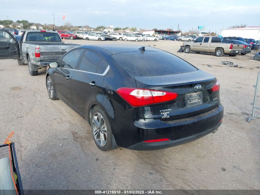 VIN KNAFX4A85G5524871 2016 KIA Forte, EX no.3