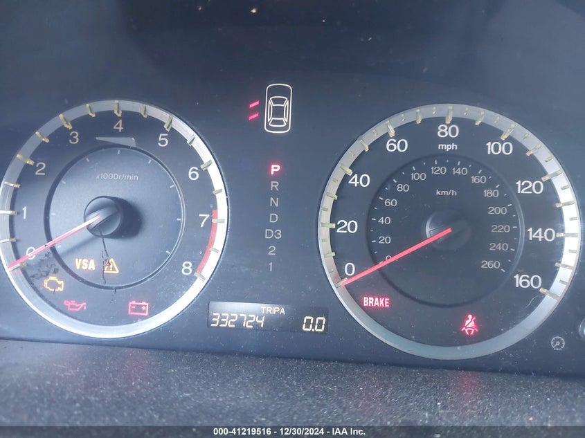 2008 HONDA ACCORD VIN: 1HGCP36878A035875