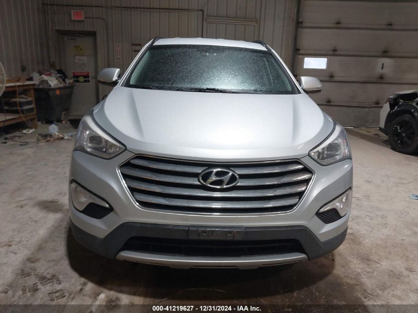 VIN KM8SNDHF0EU086609 2014 Hyundai Santa Fe, Gls no.12