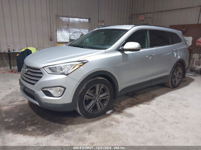 VIN KM8SNDHF0EU086609 2014 Hyundai Santa Fe, Gls no.2