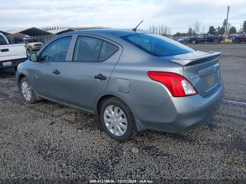 VIN 3N1CN7AP2DL839307 2013 Nissan Versa, 1.6 S+ no.3