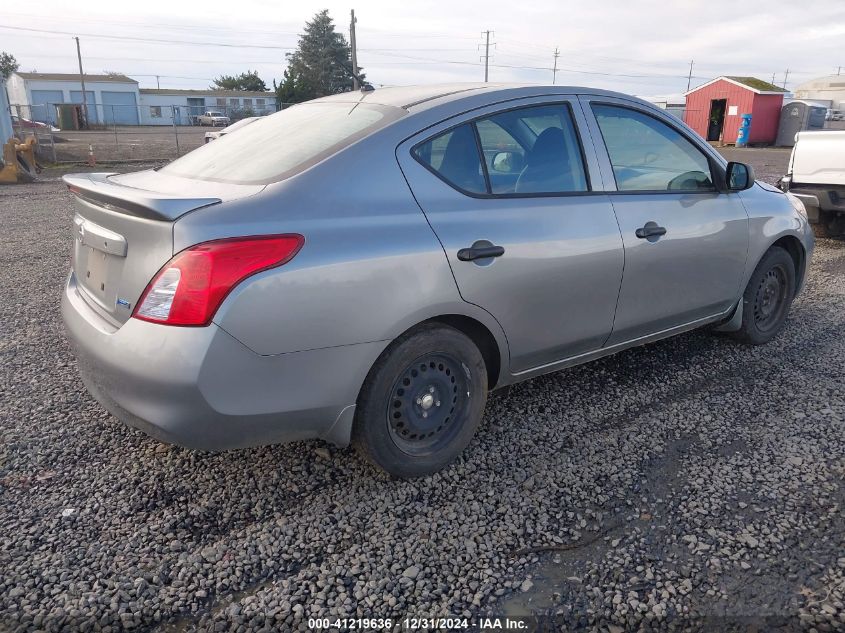 VIN 3N1CN7AP2DL839307 2013 Nissan Versa, 1.6 S+ no.4