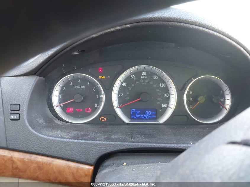 2009 HYUNDAI SONATA VIN: 5NPET46CX9H456979