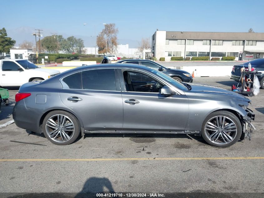 VIN JN1BV7AP9EM676481 2014 Infiniti Q50, Premium no.14