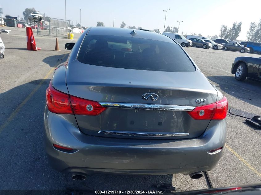 VIN JN1BV7AP9EM676481 2014 Infiniti Q50, Premium no.17