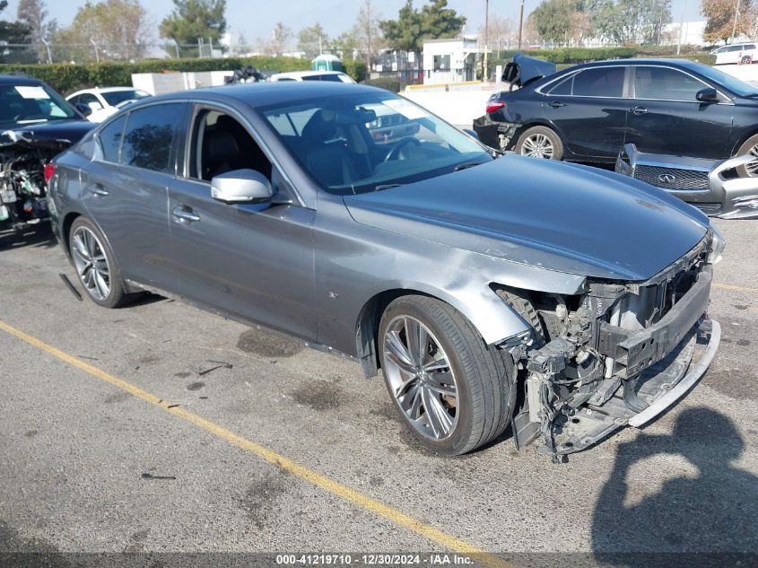 VIN JN1BV7AP9EM676481 2014 Infiniti Q50, Premium no.1