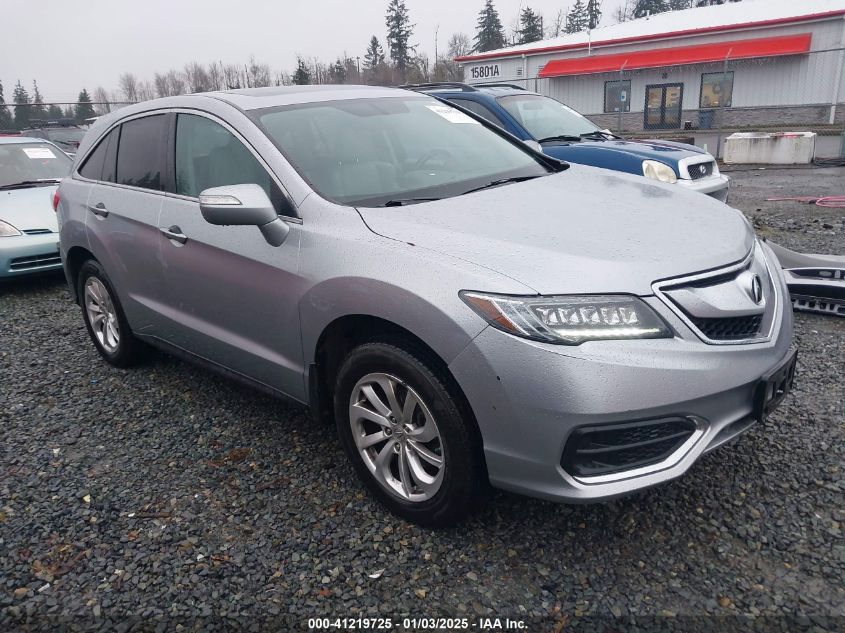 VIN 5J8TB4H35HL018177 2017 Acura RDX, Acurawatch Pl... no.1