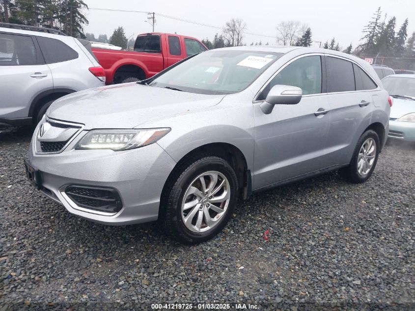 VIN 5J8TB4H35HL018177 2017 Acura RDX, Acurawatch Pl... no.2