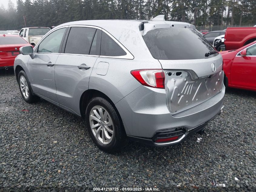 VIN 5J8TB4H35HL018177 2017 Acura RDX, Acurawatch Pl... no.3