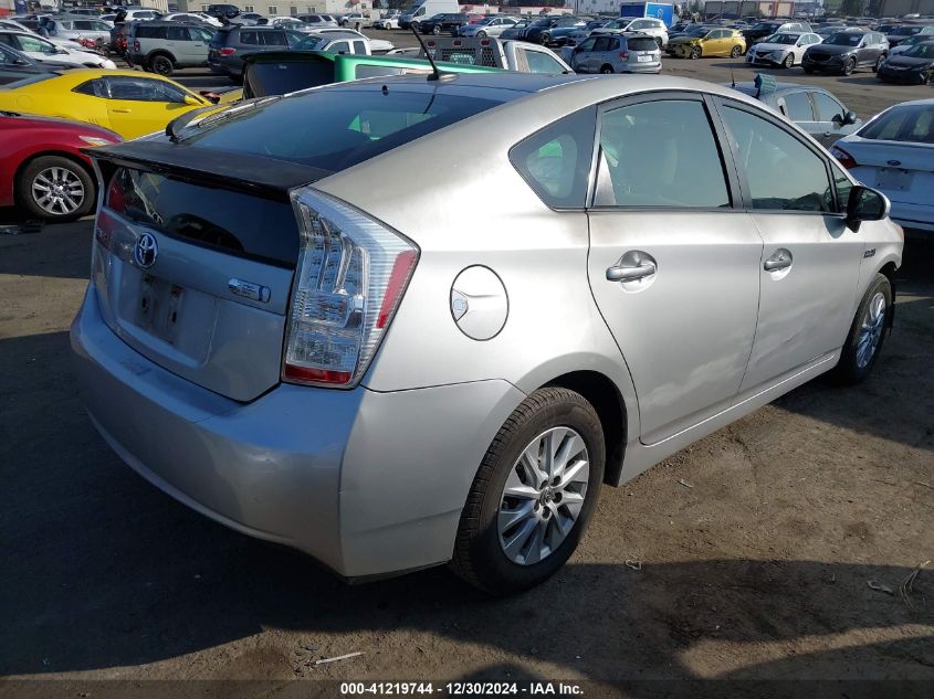 VIN JTDKN3DP4D3046390 2013 TOYOTA PRIUS PLUG-IN no.4