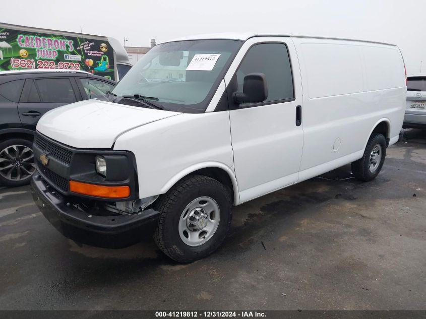 2014 CHEVROLET EXPRESS 2500 WORK VAN - 1GCWGFCA1E1164887