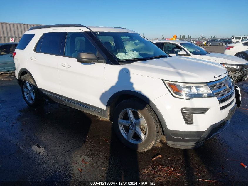 VIN 1FM5K7D89JGC94365 2018 FORD EXPLORER no.1