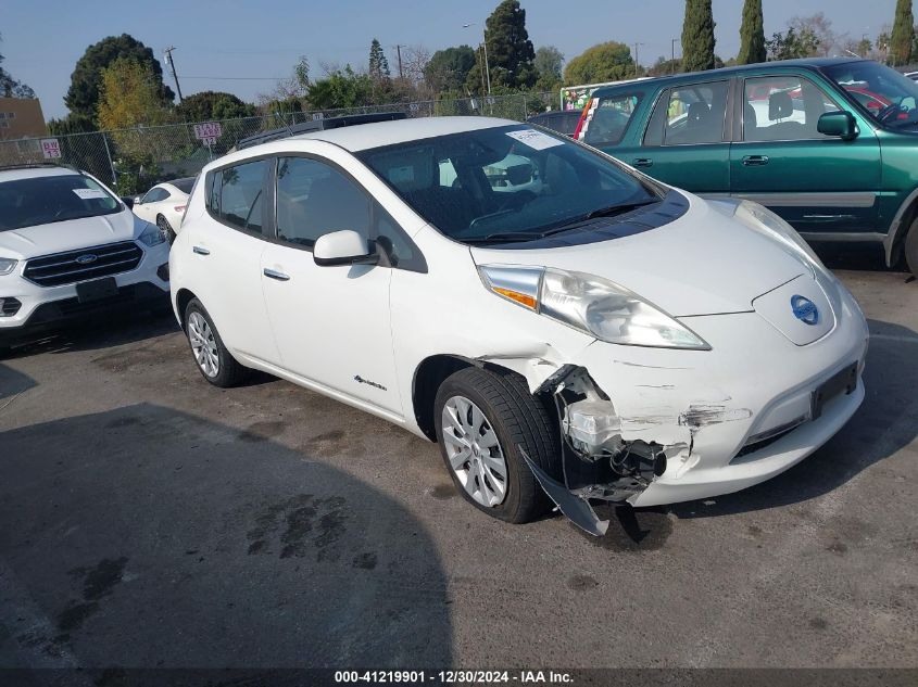 VIN 1N4AZ0CP2DC419304 2013 NISSAN LEAF no.1