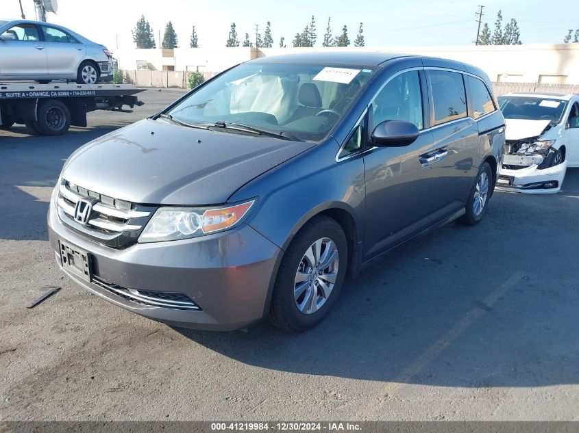 VIN 5FNRL5H48GB113239 2016 HONDA ODYSSEY no.2