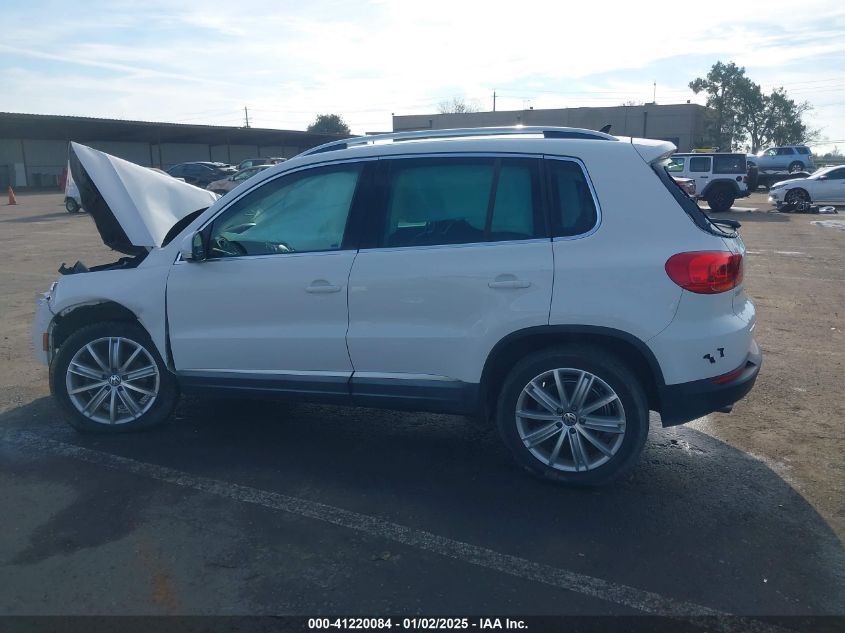 2013 VOLKSWAGEN TIGUAN SE - WVGAV3AX1DW561325