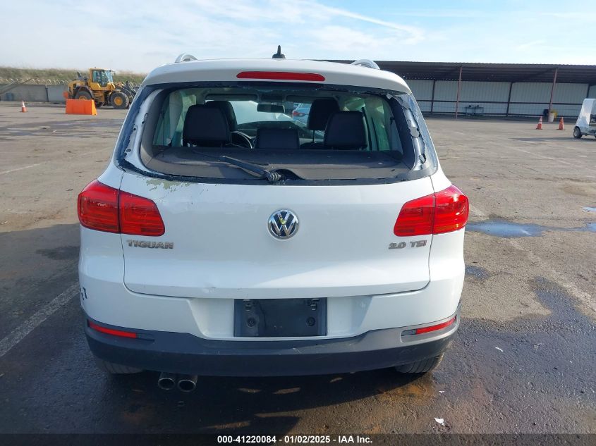 2013 VOLKSWAGEN TIGUAN SE - WVGAV3AX1DW561325