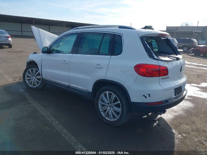 2013 VOLKSWAGEN TIGUAN SE - WVGAV3AX1DW561325