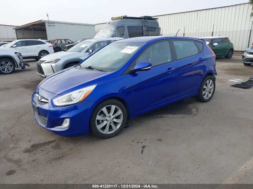 VIN KMHCU5AE6EU170271 2014 Hyundai Accent, SE no.2