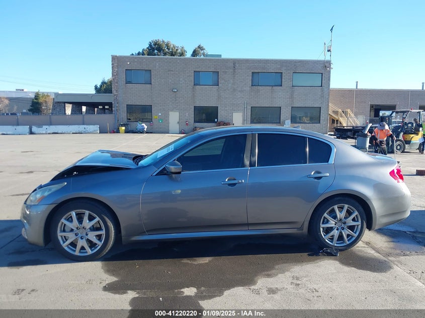 2011 INFINITI G37 VIN: JN1CV6AP1BM507470