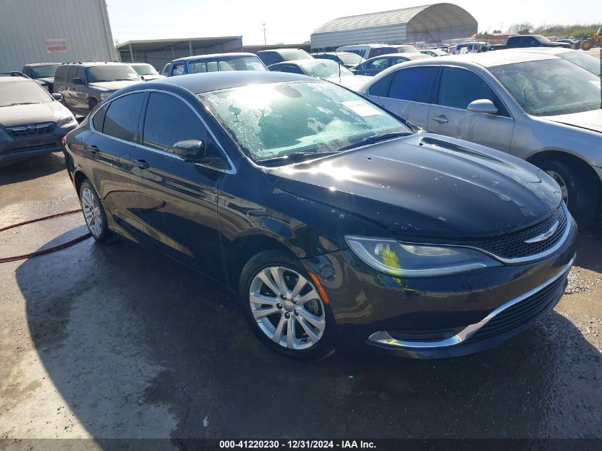 VIN 1C3CCCAB5FN666566 2015 Chrysler 200, Limited no.1