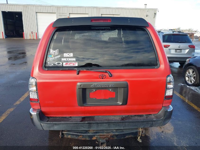 1996 Toyota 4Runner Sr5 VIN: JT3HN86R3T0033382 Lot: 41220268