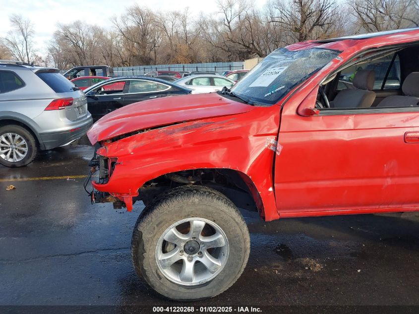 1996 Toyota 4Runner Sr5 VIN: JT3HN86R3T0033382 Lot: 41220268