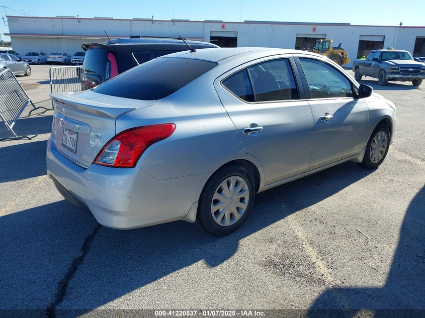 Vin: 3n1cn7ap2hl894068, lot: 41710860, nissan versa 1.6 sv 20174