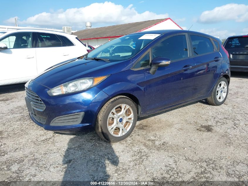 VIN 3FADP4EJ4GM198357 2016 Ford Fiesta, SE no.2