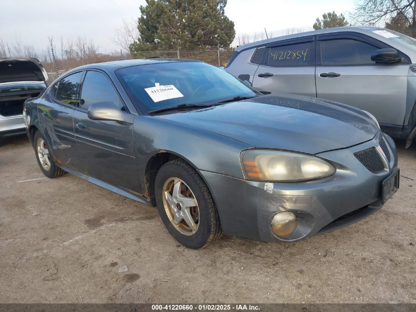 2004 Pontiac Grand Prix Gt1 VIN: 2G2WP522X41363812 Lot: 41220660