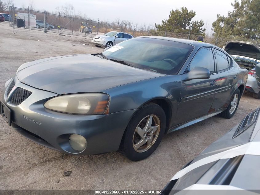 2004 Pontiac Grand Prix Gt1 VIN: 2G2WP522X41363812 Lot: 41220660