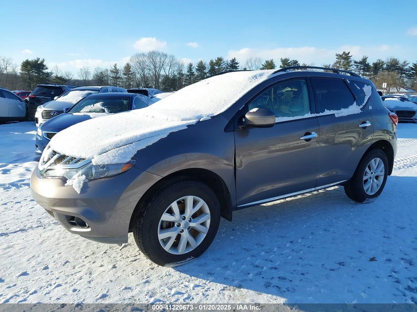 Vin: jn8az1mw2bw164062, lot: 41710996, nissan murano sl 20112