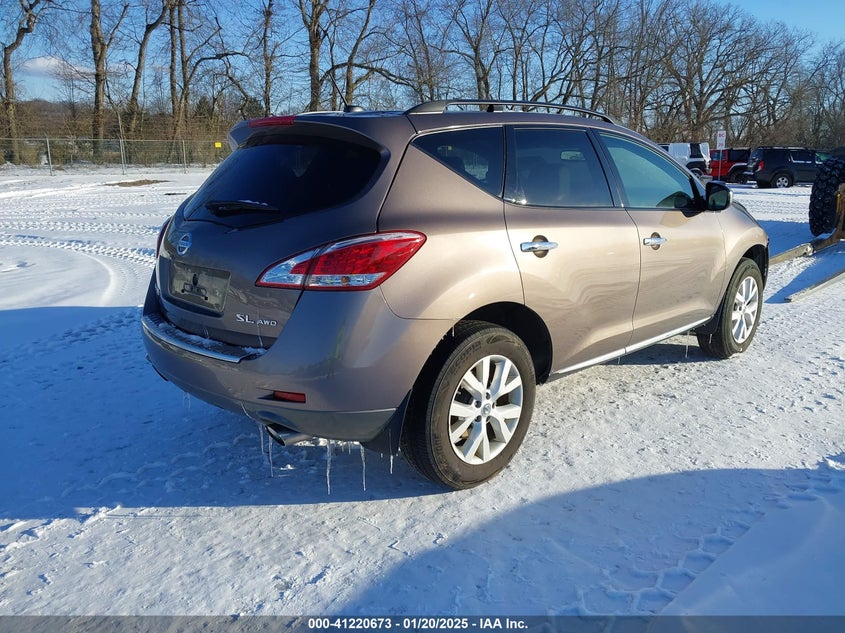 Vin: jn8az1mw2bw164062, lot: 41710996, nissan murano sl 20114