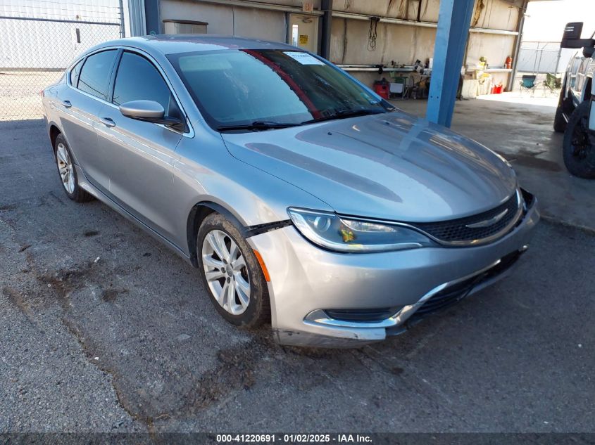 VIN 1C3CCCAB9GN122055 2016 Chrysler 200, Limited no.1