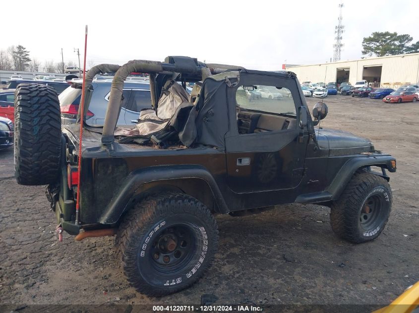 1997 Jeep Wrangler Sport VIN: IJ4FY19S7VP440254 Lot: 41220711