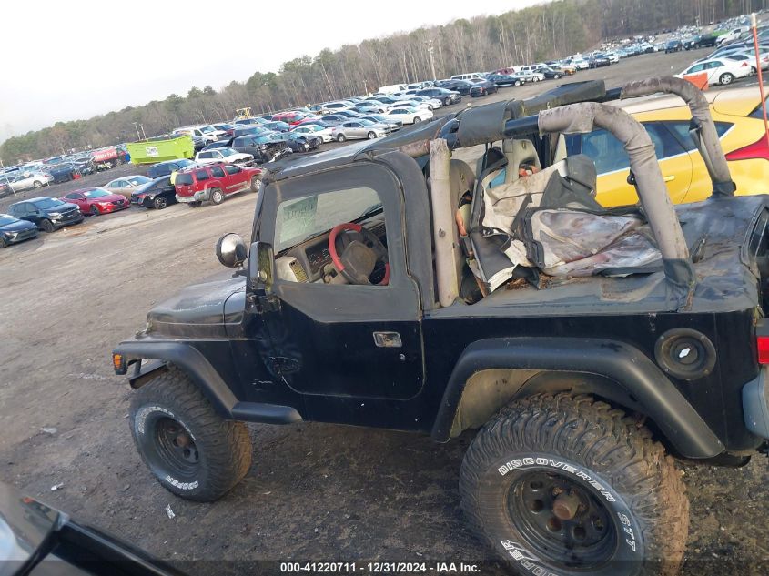 1997 Jeep Wrangler Sport VIN: IJ4FY19S7VP440254 Lot: 41220711