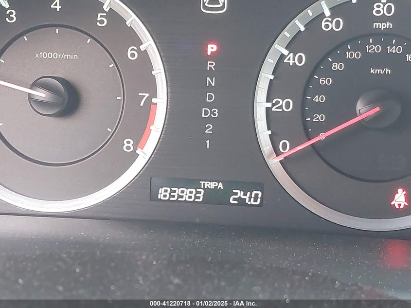2009 HONDA ACCORD VIN: 1HGCP26859A060401