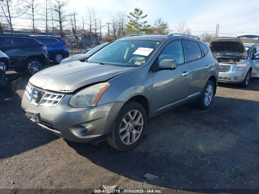 VIN JN8AS5MV3DW629809 2013 NISSAN ROGUE no.6