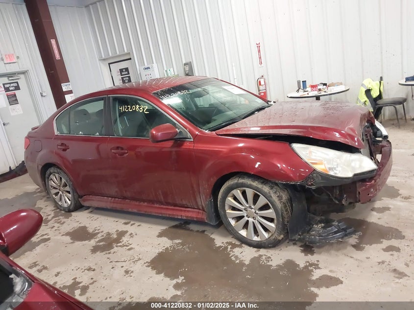 2010 SUBARU LEGACY VIN: 4S3BMDJ65A2221705