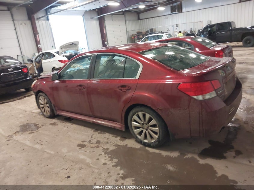 2010 SUBARU LEGACY VIN: 4S3BMDJ65A2221705