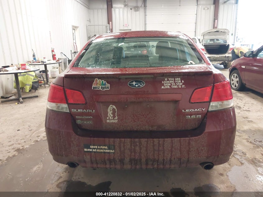 2010 SUBARU LEGACY VIN: 4S3BMDJ65A2221705