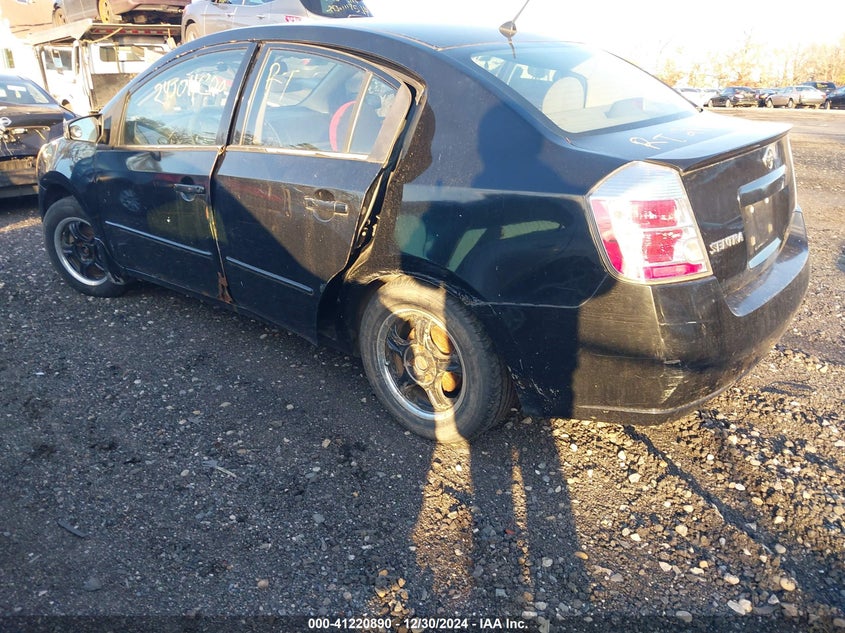 2008 NISSAN SENTRA VIN: 3N1AB61E08L741195