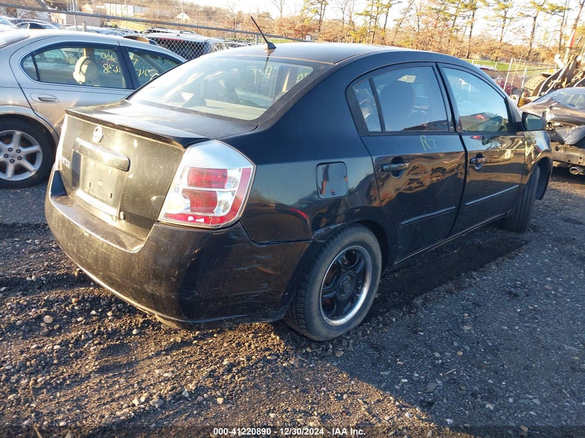 2008 NISSAN SENTRA VIN: 3N1AB61E08L741195