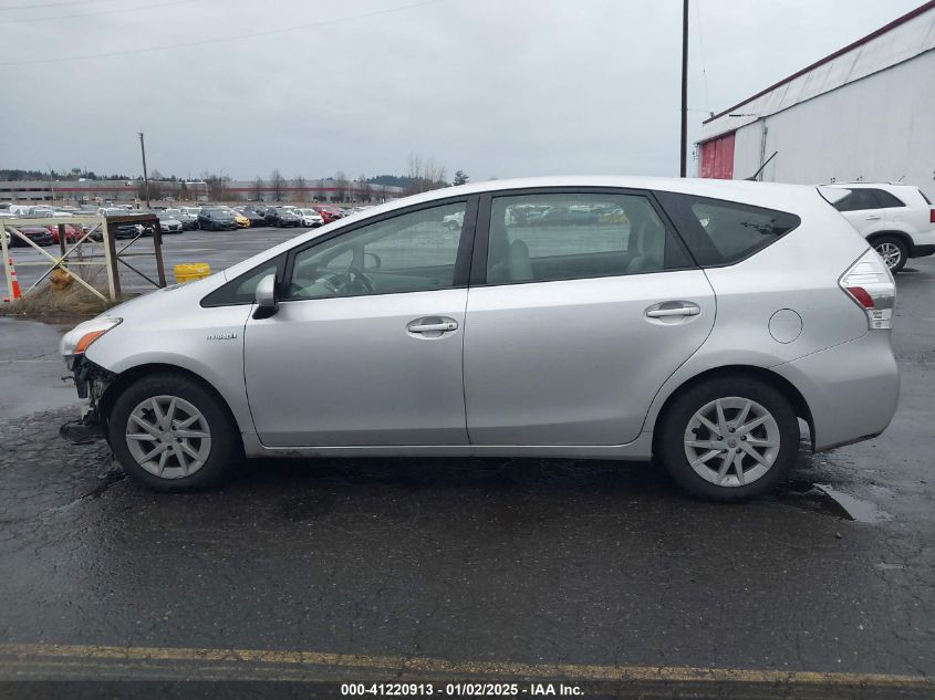 VIN JTDZN3EU9D3267082 2013 TOYOTA PRIUS V no.14